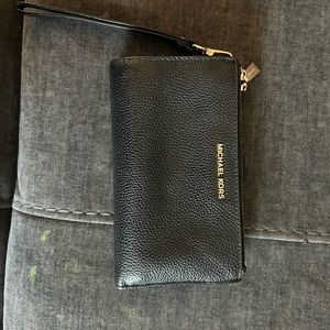 Black Michael Kors Wristlet